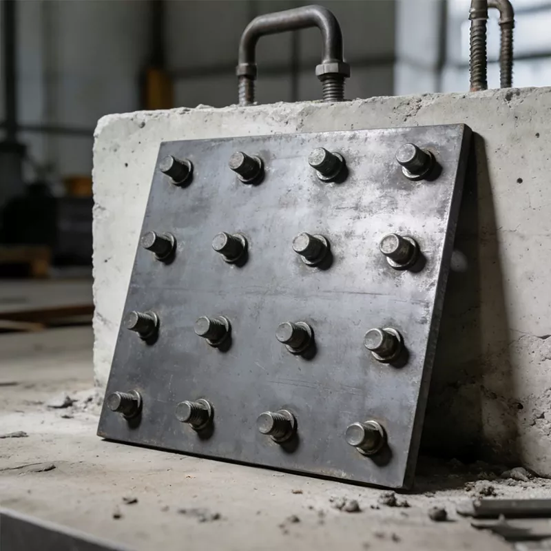 एंबेडेड स्टील प्लेट